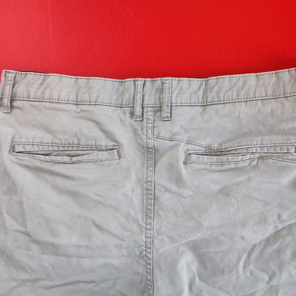 Tony Hawk flat front short grey colour men's size 34 - Picture 3 of 8